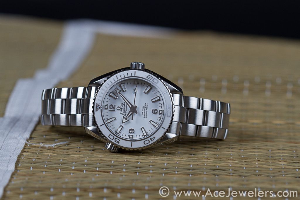 omega seamaster planet ocean white