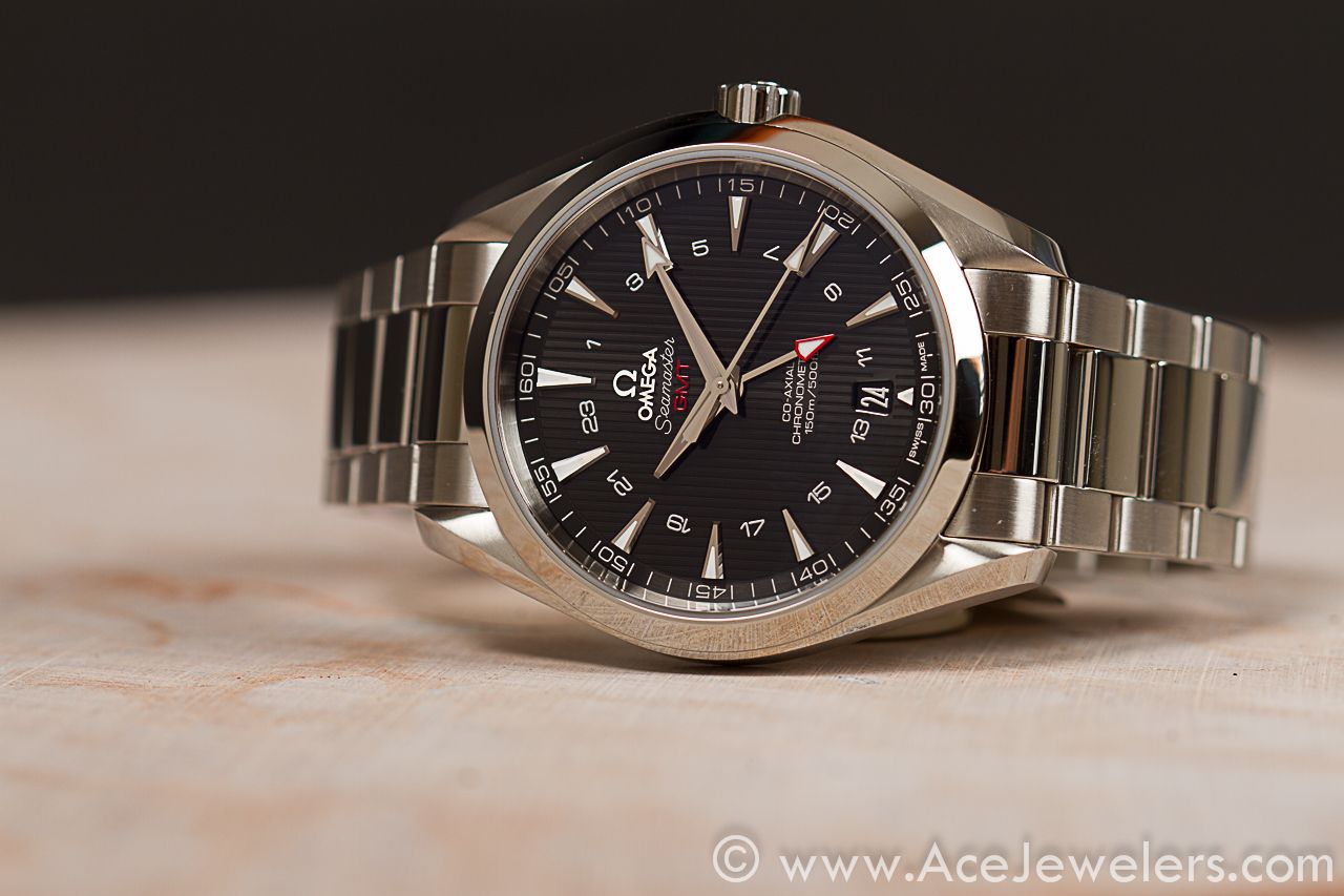 omega seamaster co axial gmt