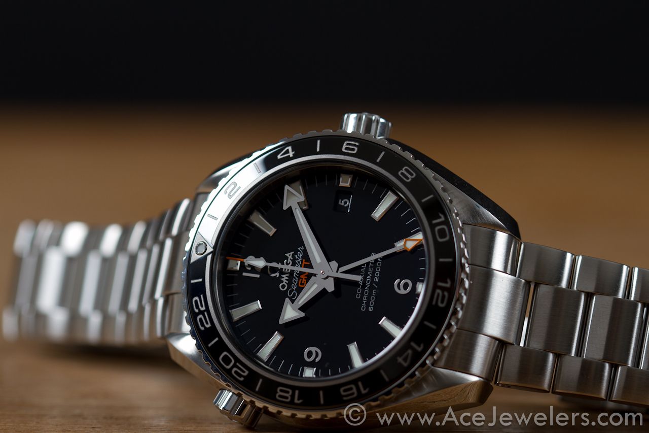 omega seamaster planet ocean 600m gmt