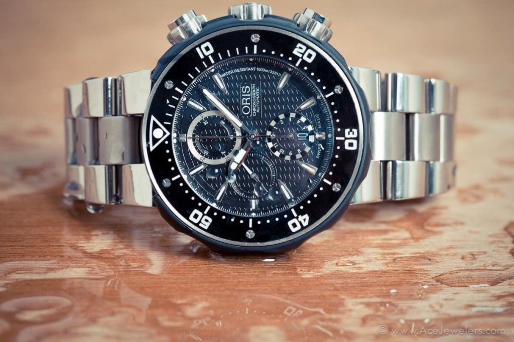 Oris ProDiver Chronograph 01 674 7630 7154-Set
