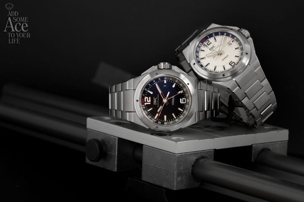 IWC Ingenieur Dual Time IW324404 & IW3244-02