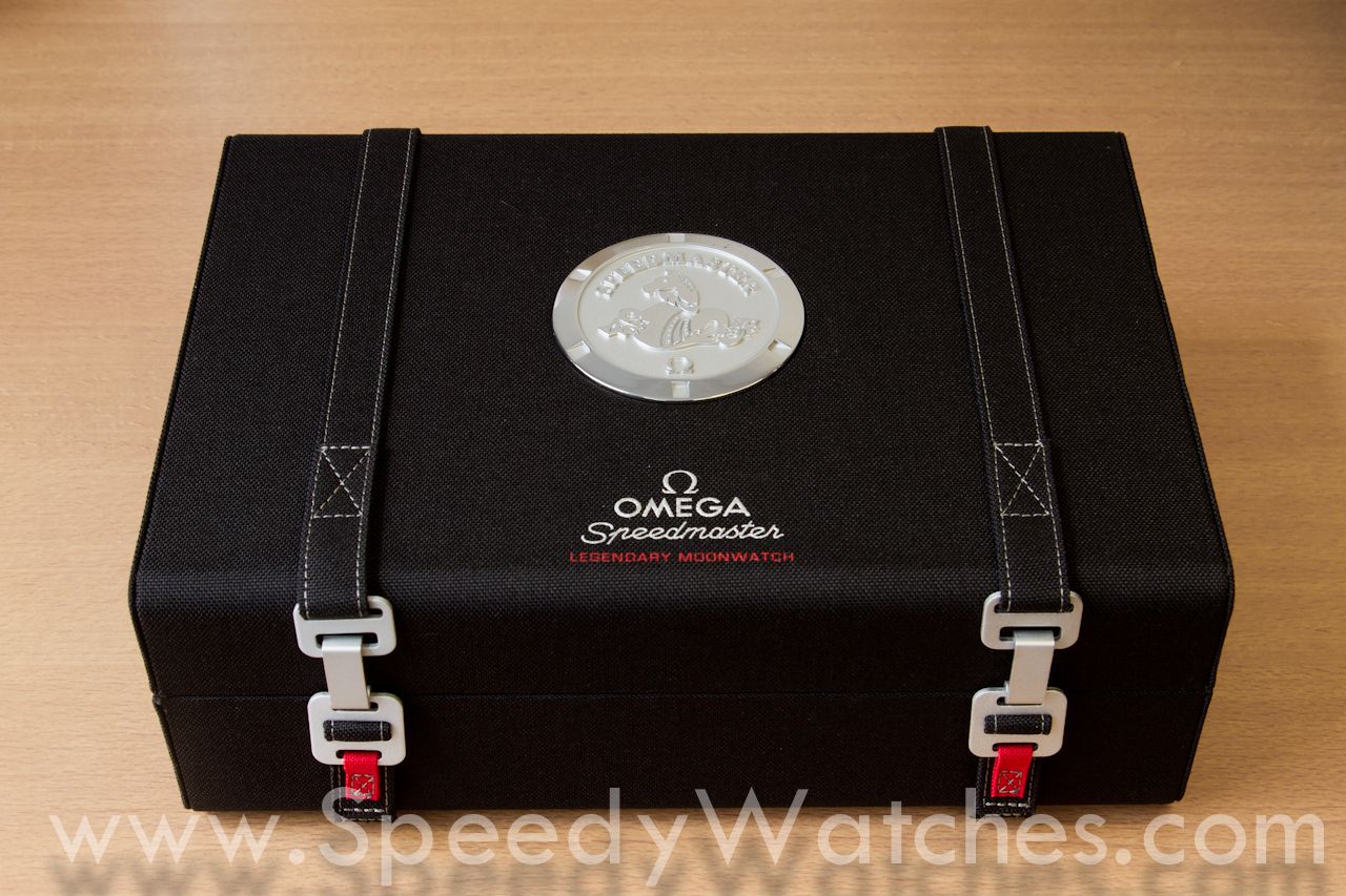 omega moonwatch box