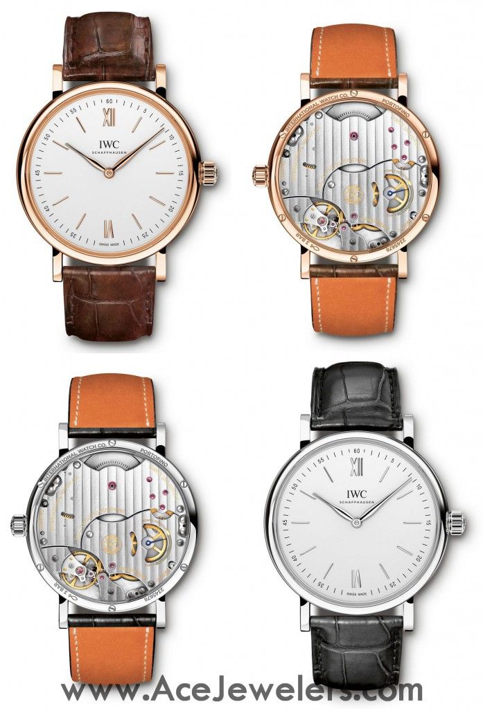IWC Portofino Hand-Wound Pure Classic IW5111-01 / IW5111-02