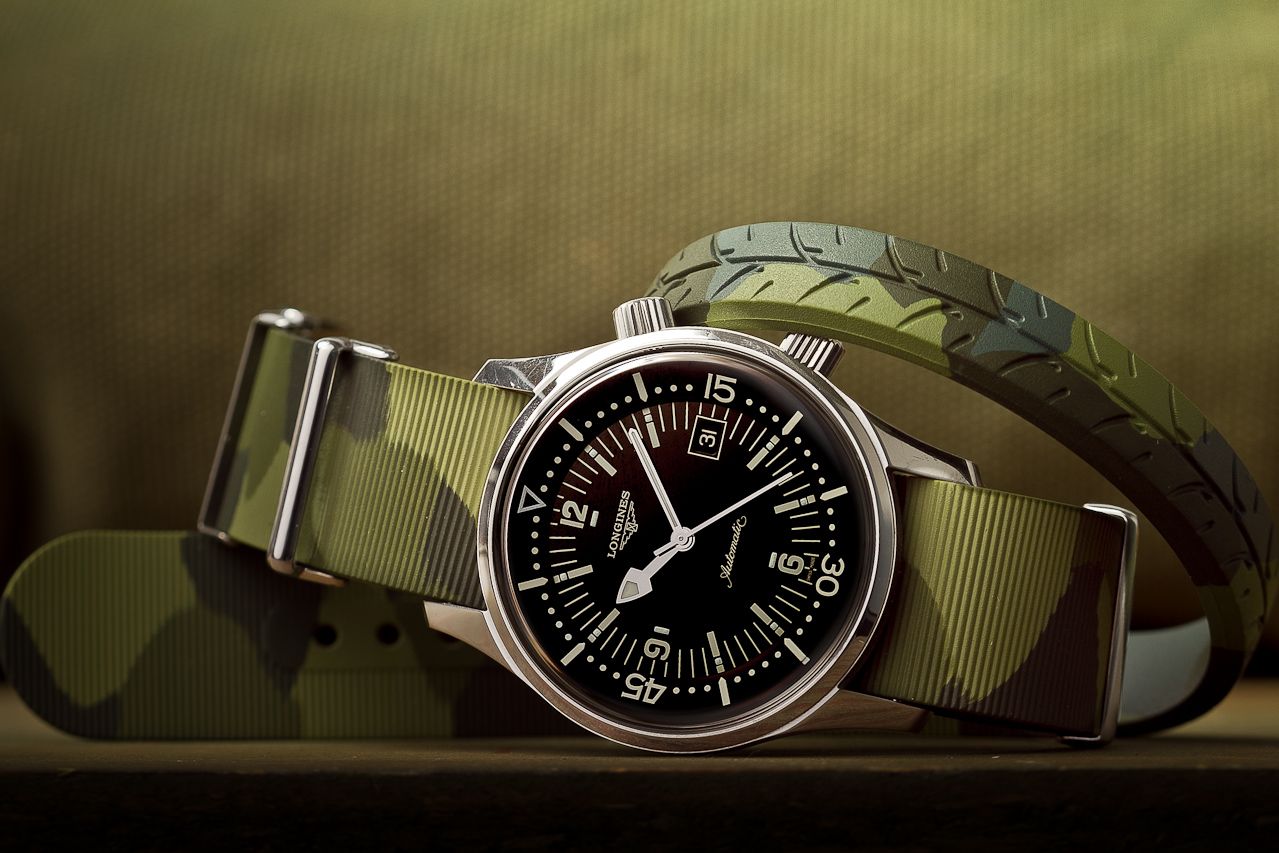 longines legend diver nato