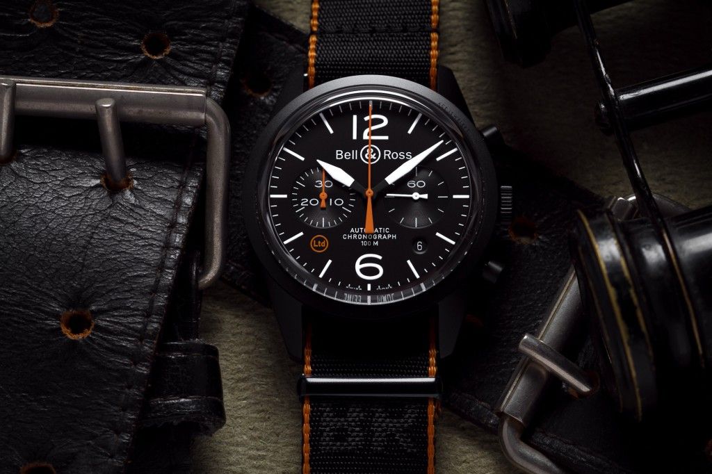 Bell \u0026 Ross BR 126 Carbon Orange 