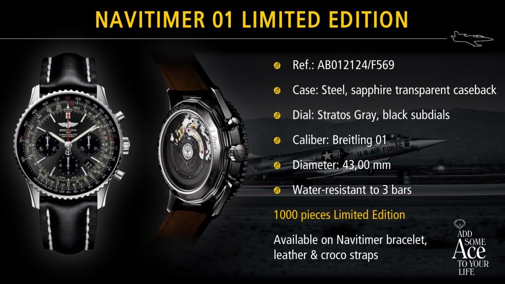 Breitling Navitimer 01 Stratus Gray
