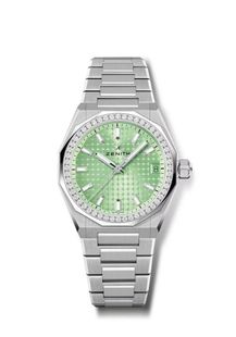 Zenith Defy Skyline 36 Stainless Steel - Diamond / Blue 16.9400