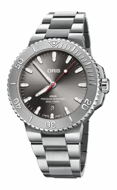 Oris Aquis Date 43.5 Relief / Bracelet 01 733 7789 4153-07 8 23 04PEB