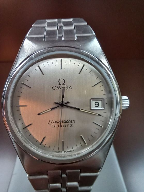 Vintage omega seamaster quartz sale