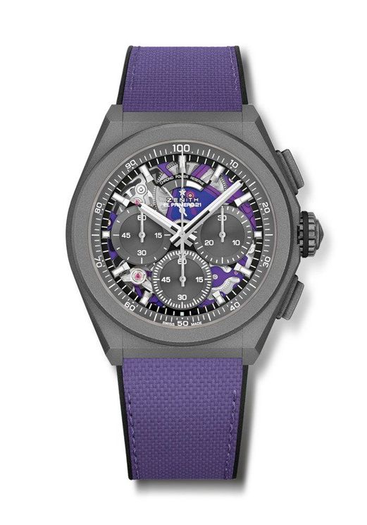 97.9001.9004/80.R922 Zenith Defy El Primero 21 Ultraviolet