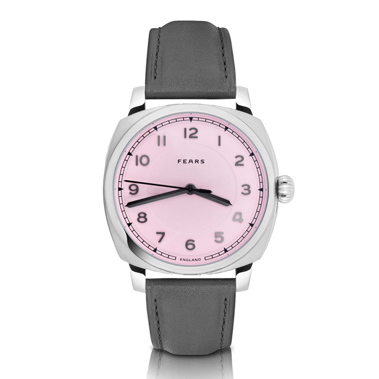 Buy Fears Brunswick 40 Flamingo Pink Leather Strap watch now from