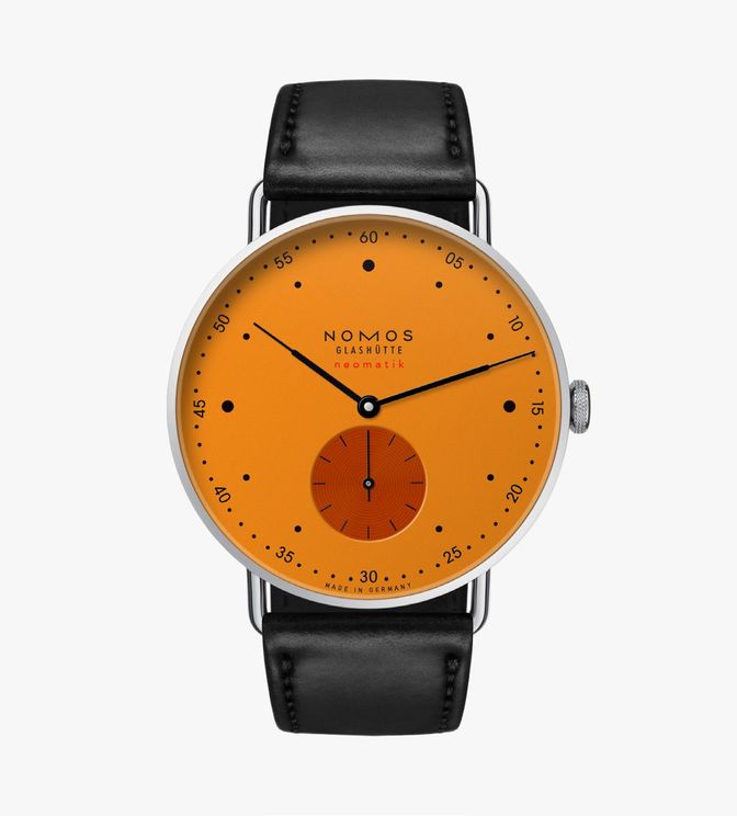 Ace x Nomos Metro Neomatik 39 Orange 1113.S1