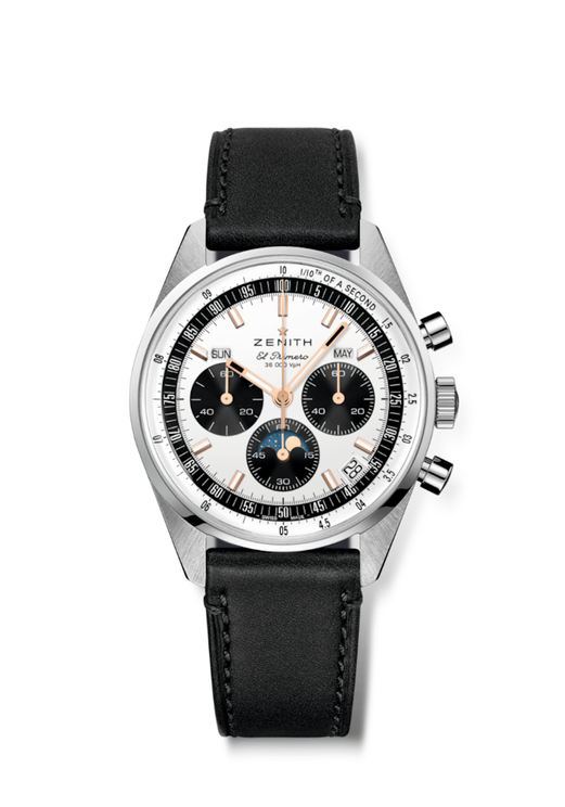Zenith Chronomaster Original Triple Calendar Stainless Steel Silver 03.3400.3610 38.C911