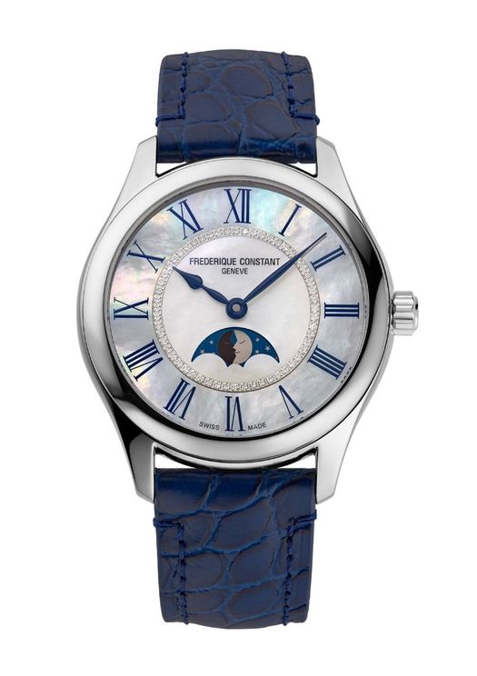 Frederique Constant Classics Elegance Luna FC 331MPWND3B6 available for online purchase Ace Jewelers authorized dealers for Frederique Constant in Amsterdam