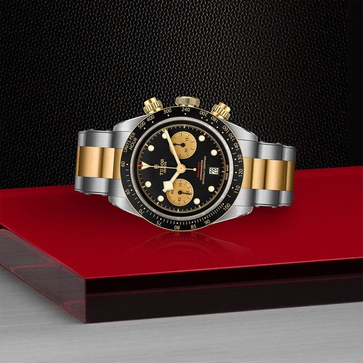 M79363N 0001 Tudor Black Bay Chronograph S G Black Bracelet