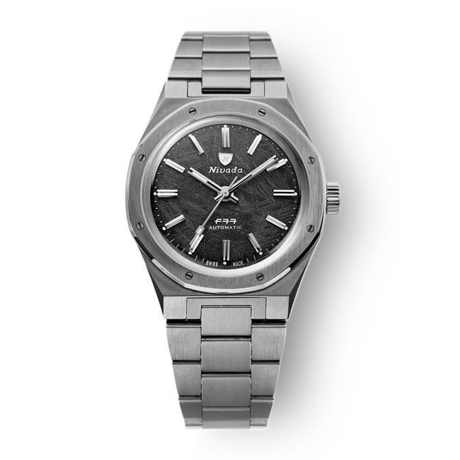 Nivada Grenchen F77 Titanium Meteorite Limited Edition 68008A77