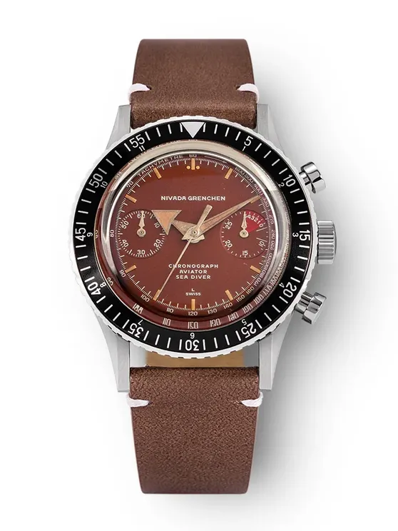 Nivada Chronomaster Tropical Dial Manual / Bracelet 85007M14