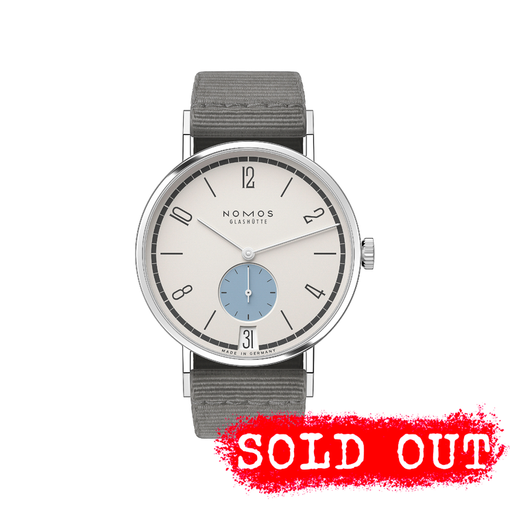 Nomos Tangente 38 Date Schneesturm 175 Years of Watchmaking
