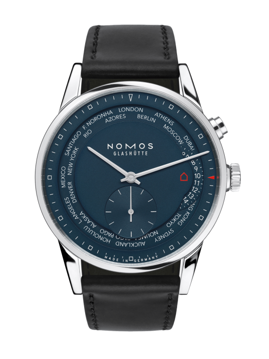 807 Nomos Zurich World Time Midnight Blue