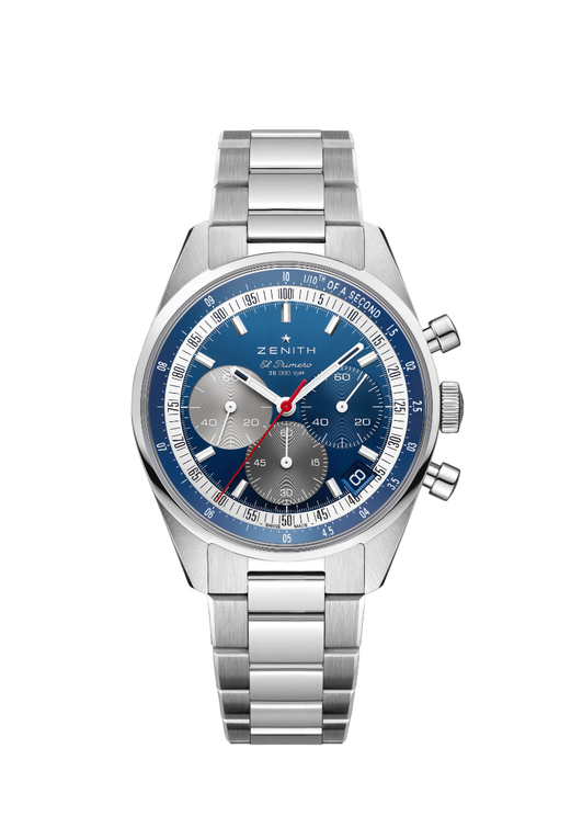 Zenith Chronomaster El Primero Original Stainless Steel / Blue