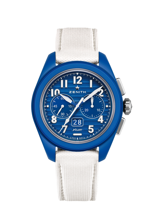 Zenith Pilot Big Date Flyback 160th Anniversary Edition Blue
