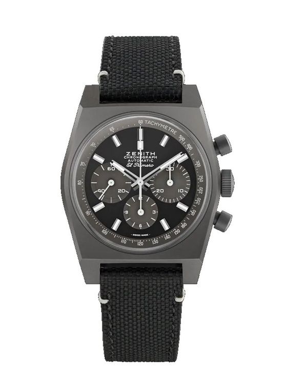 97.T384.4061 21.C822 Zenith El Primero A384 Revival Shadow