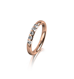 Meister Eternity Ring / 0.25ct / Red Gold
