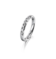 Meister Eternity Ring / 0.25ct / Witgoud