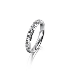 Meister Eternity Ring / 0.63ct / Witgoud