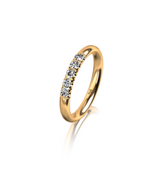 Meister Eternity Ring / 0.25ct / Yellow Gold