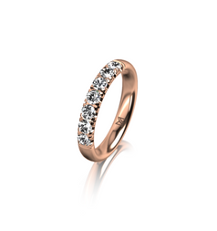 Meister Eternity Ring / 0.63ct / Red Gold