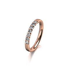 Meister Eternity Ring / 0.31ct / Red Gold