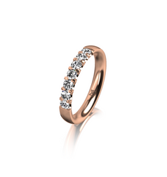 Meister Eternity Ring / 0.49ct / Red Gold