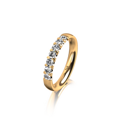Meister Eternity Ring / 0.49ct / Yellow Gold