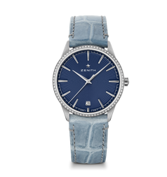 Zenith Elite Classic 36 Stainless Steel / Blue