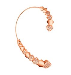 Akillis Python Earring (single piece) / Rose Gold