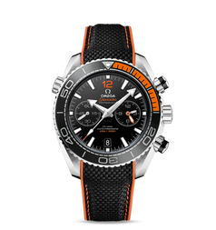 Omega Seamaster Planet Ocean 600M Co-Axial Master Chronometer Chronograph Black / Orange
