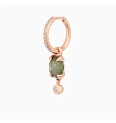 Bron Catch Single Earring / Rose Gold