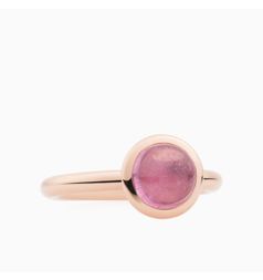 Bron Sushi Pink Tourmaline Ring / Rose Gold