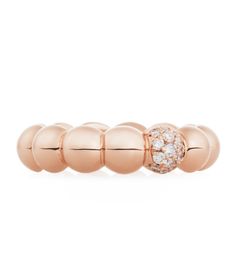 Bron StaxMax Beaded Rose Gold Stack Ring