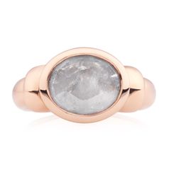 Bron Toujours Ajour Sapphire Pinky Ring