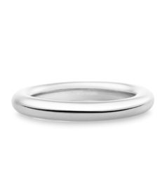 Bron Stax White Gold Stack Ring 3.3mm