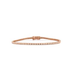 Ace Collections Tennis Bracelet / 0.75ct / Rose Gold