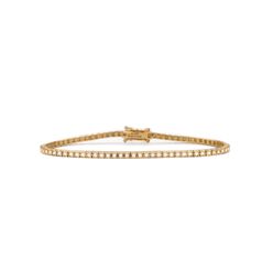 Ace Collections Tennis Bracelet / 1.00ct / Yellow Gold