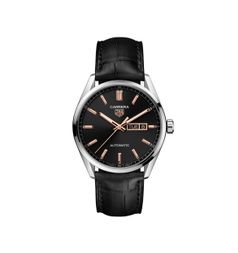TAG Heuer Carrera Automatic Day-Date Stainless Steel / Black - Gold