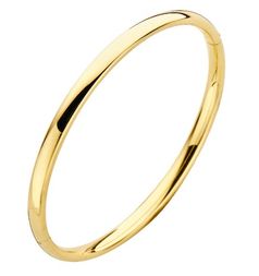 Ace Fine Jewelry Yellow Gold Bangle 3mm (Oval)