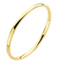 Ace Fine Jewelry Yellow Gold Bangle 5mm (Oval)
