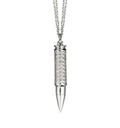 Akillis Fatal Attraction Necklace / White Gold