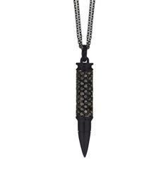 Akillis Fatal Attraction Necklace / Black Titanium