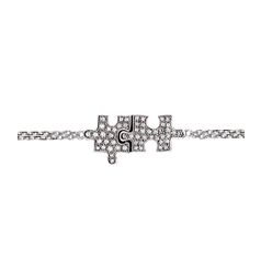 Akillis Puzzle XS Bracelet / White Gold